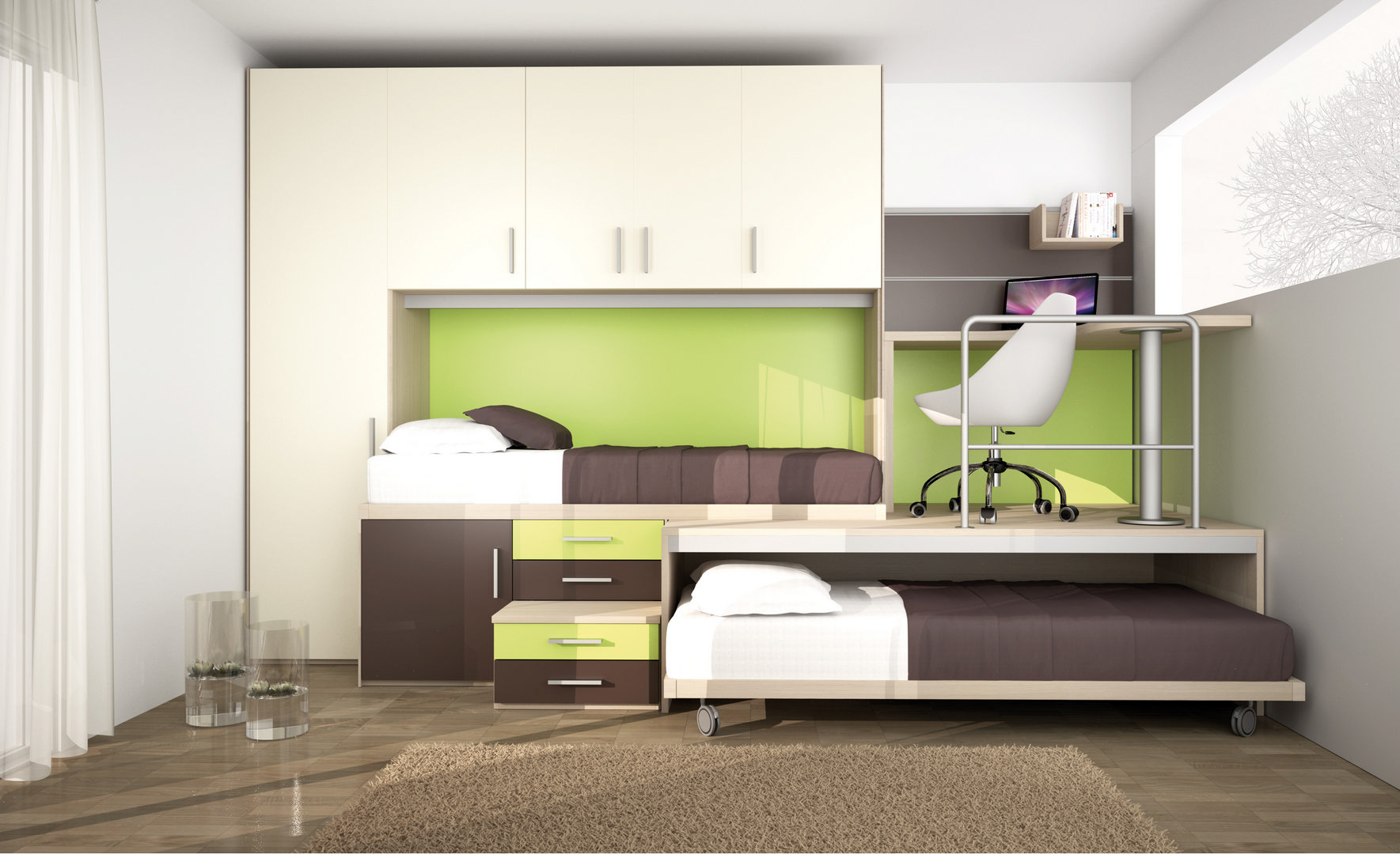 Camerette Per Bambini Con Letto A Castello.Badroom Camerette Per Ragazzi E Bambini