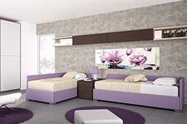 Caremi badroom bedrooms with beds on the floor